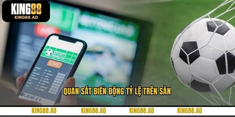 Quan sát biến động tỷ lệ trên sàn Quan sát biến động tỷ lệ trên sàn